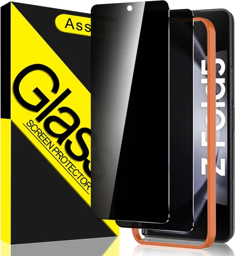 Miniatura 7 de Asstar - Protector de pantalla de privacidad para Samsung Galaxy S24 FE de 6.7 pulgadas, protector de pantalla de vidrio templado 9H, protector