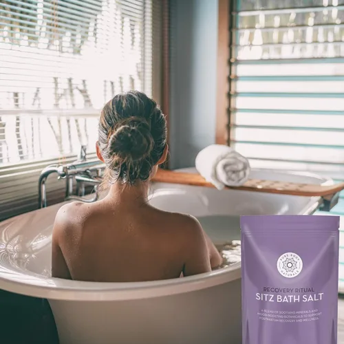 Miniatura 2 de Pure Body Naturals Sal de baño Sitz – Cuidado posparto y comodidad para hemorroides – Remojo natural para cuidado personal y hemorroides, esenciales