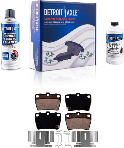 Miniatura 25 de Detroit Axle - Kit de freno delantero para Nissan Altima Sentra 07-10, repuesto de pastillas de freno de cerámica de freno de disco 2007 2008 2009