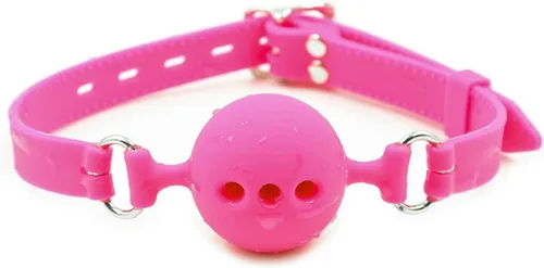 Miniatura 11 de CLROY® Juguetes de cuero para bondage, mordaza de boca abierta de piel sintética con barra de silicona, restricciones de bondage, mordida, juguetes