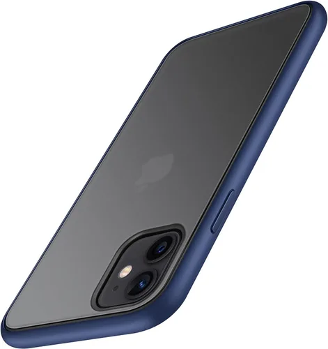 Miniatura 9 de TENDLIN Compatible con iPhone 11 Pro Funda translúcida mate con parte trasera dura de silicona suave cómoda (negro)