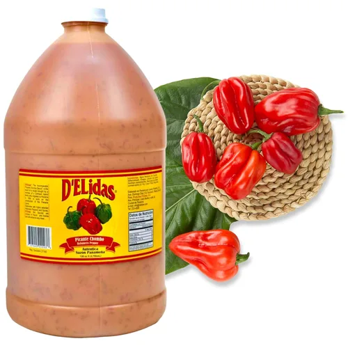 Miniatura 9 de D'ELIDAS Salsa picante Habanero, salsa picante de pimienta habanero natural, salsa chombo picante #1 en Panamá, sin OMG, salsa habanero alimentaria