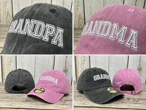 Miniatura 87 de Sombreros bordados para tío tía, abuelo, abuela, mamá, mini