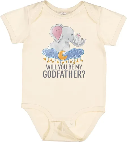 Miniatura 11 de inktastic Body de bebé Will You Be My Godfather