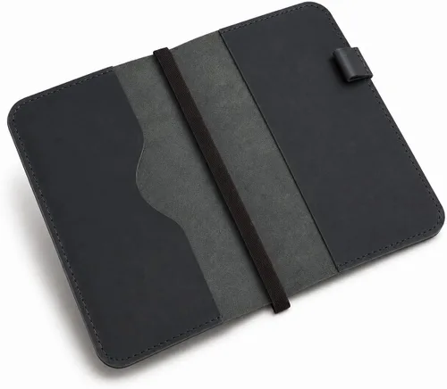 Miniatura 2 de Funda de cuero para diario A5, Funda de diario recargable para A5 grande y mediano, Funda de cuaderno de cuero hecha a mano, Diario encuadernado