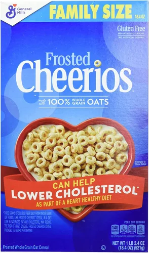 Miniatura 31 de Cheerios Taza de cereales para desayuno, sin gluten, cereales de una sola porción, 1.3 onzas (paquete de 12)