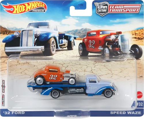 Miniatura 6 de Hot Wheels Modelos de transporte de equipos y coches componentes