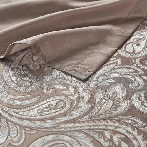 Miniatura 7 de Cortina de regadera Jacquard de poliéster Aubrey Azul