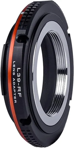 Miniatura 5 de PHOLSY Adaptador de Montura de Lente Compatible con Lente Leica M39 (L39 M39 LTM 39mm) a Cuerpo de Cámara Canon EOS RF, M39 a EOS R, M39 a RF