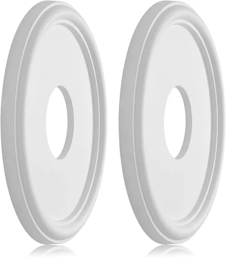 Miniatura 13 de EIFHYT Medallón de techo de poliuretano moldeado para lámparas y ventiladores de techo, 16 pulgadas de diámetro exterior x 4 pulgadas de diámetro
