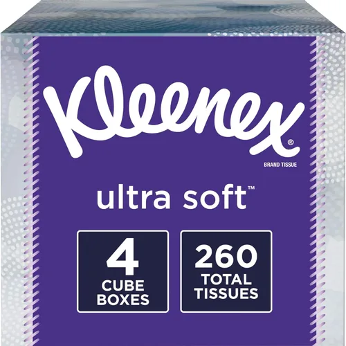 Miniatura 17 de Kleenex - Pañuelos faciales ultrasuaves, 8 cajas planas, 180 pañuelos por caja, 3 capas, el embalaje puede variar Blanco