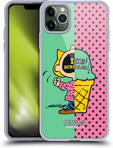 Miniatura 349 de Head Case Designs Funda de gel con licencia oficial de Peanuts Snoopy & Woodstock Halfs and Laughs [protección de grado militar] compatible