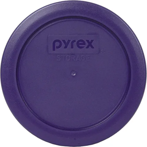 Miniatura 4 de Pyrex 7200 Cuencos de vidrio de 2 tazas y 7200 tapas de repuesto para almacenamiento de alimentos color morado ciruela (paquete de 2) - Fabricado
