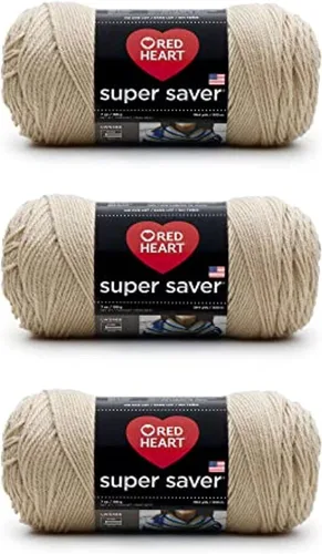 Miniatura 60 de Red Heart Hilo Super Saver, paquete de 3, estampado artístico, 3 unidades Estampado De Artista