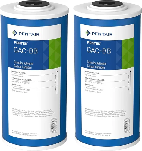 Miniatura 11 de Pentair Pentek GAC-20BB Big Blue Filtro de Agua de Carbón, 20 Pulgadas, Cartucho de Reemplazo de Carbón Activado Granular (GAC) de Alta Resistencia