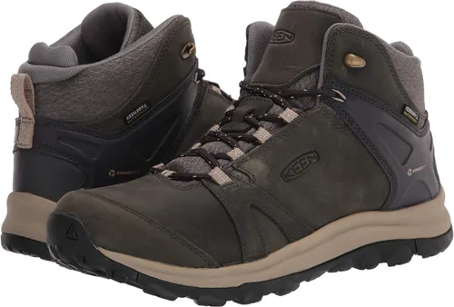 Miniatura 7 de KEEN Terradora 2 - Botas de senderismo impermeables de piel de altura media para mujer, BrindleRedwood