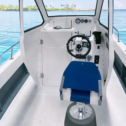 Miniatura 7 de Pedestal de aluminio ajustable para asiento de barco, base de silla de barco con altura ajustable de 13 pulgadas a 19 pulgadas