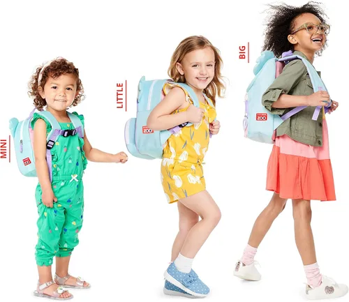 Miniatura 21 de Skip Hop - Mochila para preescolar, colección Zoo, para niños pequeños de 3 a 4 años, diseño de llama
