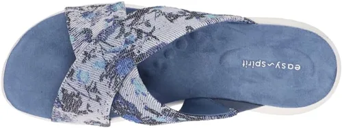 Miniatura 4 de Easy Spirit Womens Taite Graphic Slide Athletic Sandals Casual - Blue