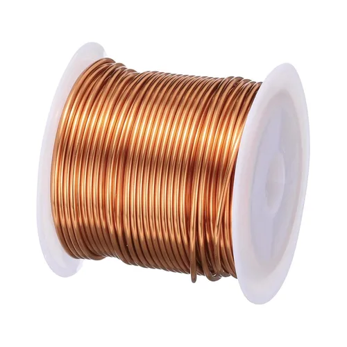 Miniatura 125 de MECCANIXITY - Alambre magnético de calibre 46 AWG - 0.04mm Hilo de cobre esmaltado - Bobina de alambre magnético de 14669 pies (4471m) - 50g Grado F