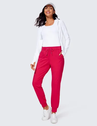 Miniatura 3 de CRZ YOGA - Pantalones deportivos elásticos de 4 vías para mujer de 27 pulgadas, pantalones deportivos para correr, viajes, descanso, pantalones