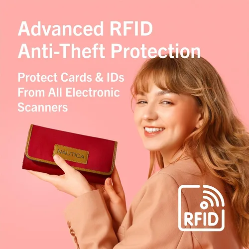 Miniatura 5 de Nautica El organizador perfecto para llevar todo el dinero para mujer con bloqueo RFID Organizer, with RFID Blocking