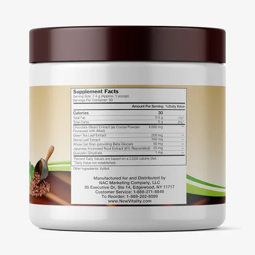 Miniatura 6 de New Vitality Coco Complete - Suplemento en polvo superalimento que aumenta el sistema inmunológico y el metabolismo, apoyo energético, sin azúcar