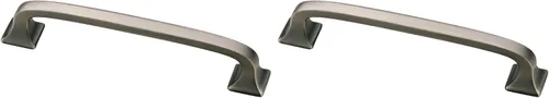 Miniatura 7 de Franklin Brass (Paquete de 10) – Manijas de gabinete de hierro suave, centro de agujero de 5-1/16 pulgadas, tiradores para cajones, puerta de Metal