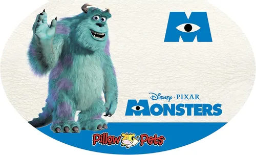 Miniatura 5 de Pillow Pets Animal de Peluche Sulley de Monsters Inc de 16 pulgadas, Juguete de Peluche de Disney Monsters University Regalo para Niños