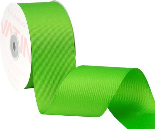 Miniatura 61 de Vatin - Rollo de cinta de grogrén, rollos de 25-50 yardas, perfecto para decoración de bodas, coronas, baby showers, envolturas de paquete de regalo