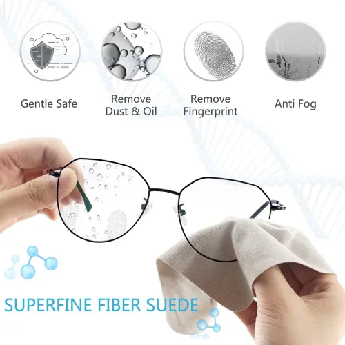 Miniatura 4 de Paños de limpieza para gafas, pantallas, toallitas para lentes para todas las pantallas de dispositivos electrónicos