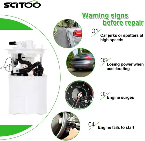 Miniatura 2 de SCITOO Compatible con la bomba de combustible E9073M montaje eléctrico apto para Hyundai para Elantra