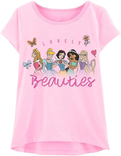 Miniatura 3 de Camiseta de Niñas de Princesas Disney (Conjuntos) Jasmín Ariel Tiana Blancanieves Bella Rapunzel Cenicienta Mulan Aurora Moana Ropa