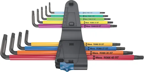 Miniatura 10 de Wera 05024179001 Juego de llaves Torx L-Key Set 967 Sl/9 con función de retención, MULTI