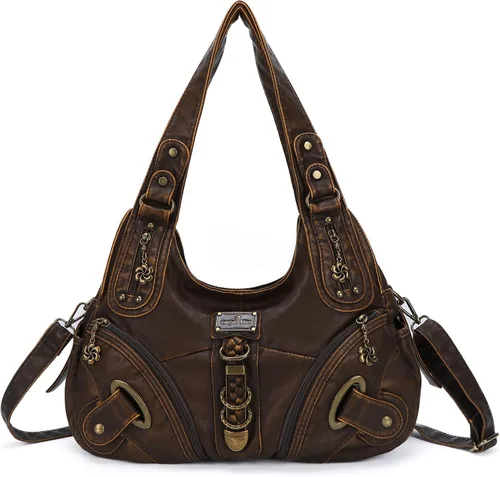Miniatura 10 de Angelkiss Hobo Carteras y bolsos para mujeres Bolso de mano para mujeres Carteras grandes Bolsos de hombro diarios Purses, handbags, Handbag