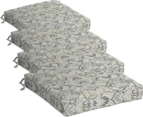 Miniatura 34 de Arden - Cojín de asiento de espuma para interiores y exteriores, paquete de 2, 17 x 16, cojín de patio, repelente al agua, resistente a