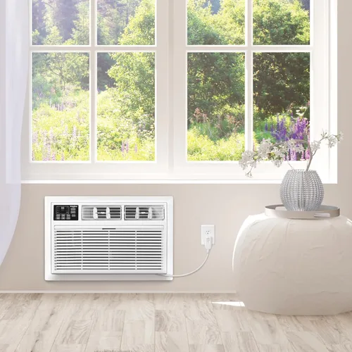 Miniatura 3 de Whirlpool Aire acondicionado de pared de 8,000 BTU, 115 V, enfría hasta 350 pies cuadrados para sala de estar, dormitorio, cocina