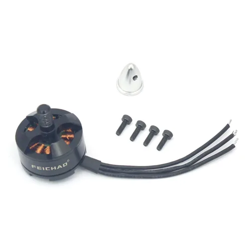 Miniatura 2 de 4 unidades/1 pieza 2204 2300KV motor sin escobillas CCW CW para DIY Mini Multirotor Quadcopter 210 250 270 Robotcat Racing Drone (1 pieza CCW)