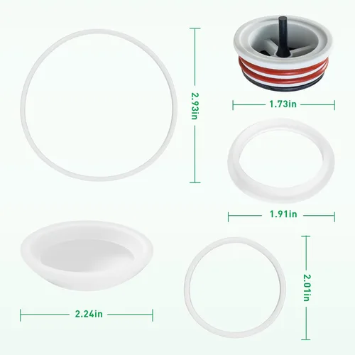 Miniatura 3 de Kit de reparación de sellos de soplador de aire para bomba de agua Coleman Lay-Z-Spa, kit de piezas de repuesto de reparación de fugas de agua