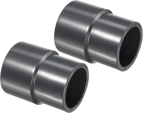 Miniatura 39 de PATIKIL UPVC Reductor de tubería de montaje de 1-1/2 "x 1" Socket Schedule 80, conector adaptador de acoplamiento recto, gris