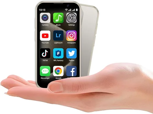 Miniatura 10 de Mini teléfono desbloqueado mini teléfono celular para niños, teléfono celular más pequeño del mundo, pantalla táctil HD de 3.0 pulgadas, Quad Core
