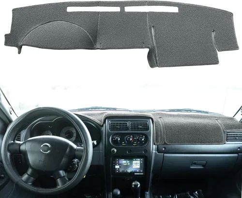 Miniatura 7 de Yiz Funda para salpicadero de ajuste personalizado para Nissan Frontier Xterra 2002 2003 2004 (Negro) J158
