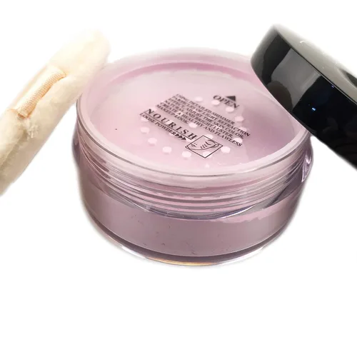 Miniatura 4 de Paleta de maquillaje en polvo translúcido para rostro suelto, base de polvo de ajuste suelto, color rosa cálido (4#)