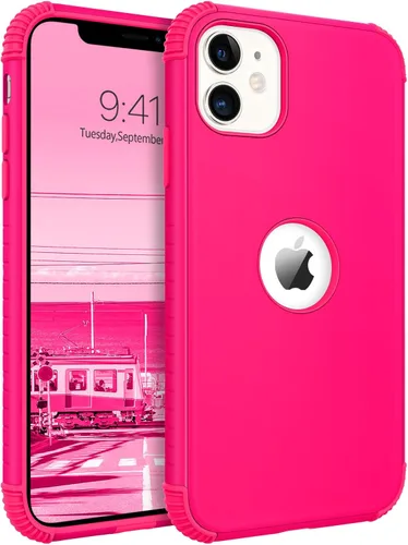 Miniatura 11 de BENTOBEN Funda para iPhone 11, funda para teléfono iPhone 11, resistente 2 en 1, protección completa rugosa a prueba de golpes, híbrida parachoques