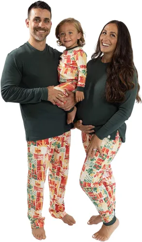 Burt's Bees Baby Baby Girls' Family Jammies Matching Holiday Organic Cotton Pajamas