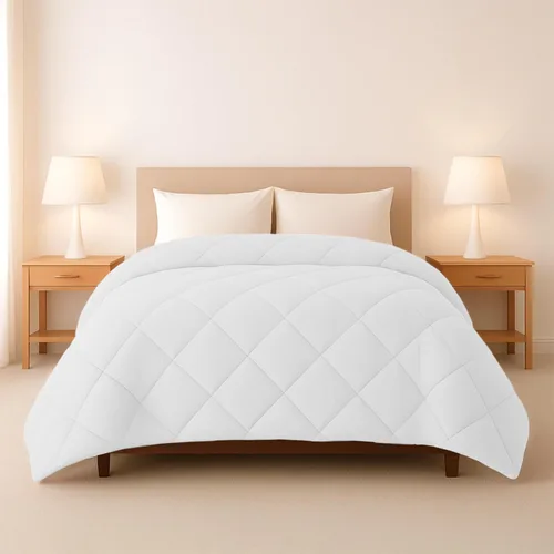 Miniatura 13 de LUX Décor - Edredón Queen de 88 x 88 pulgadas, relleno de edredón alternativo ultrasuave con pestañas de esquina y costuras de caja, ropa de cama