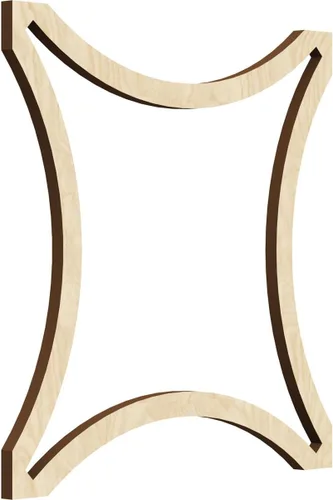 Miniatura 52 de Lilley Paneles decorativos de pared de madera con calado, extra pequeños, 7 3/8 pulgadas de ancho x 7 3/8 pulgadas de alto x 1/4 pulgadas de alto