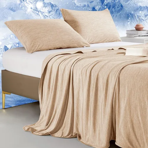 Miniatura 10 de Marchpower Arc-Chill Manta Refrescante para personas que duermen con calor - tamaño individual, fibra de enfriamiento japonesa que absorbe el calor