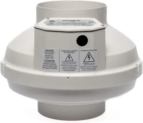 Miniatura 6 de Festa AMG Eagle Extreme EC Ventilador de Radón - Ventilador Silencioso y Eficiente Energéticamente de 304 CFM Sistema de Mitigación de Radón
