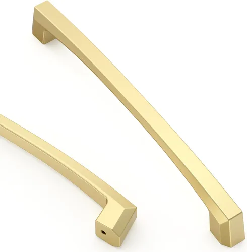 Miniatura 46 de Asidrama - Paquete de 2 manijas de gabinete de cocina de níquel satinado cepillado de 3 pulgadas (76 mm), tiradores de gabinete, herrajes